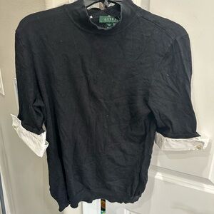 Ralph Lauren Black Casual Button Down Shirt